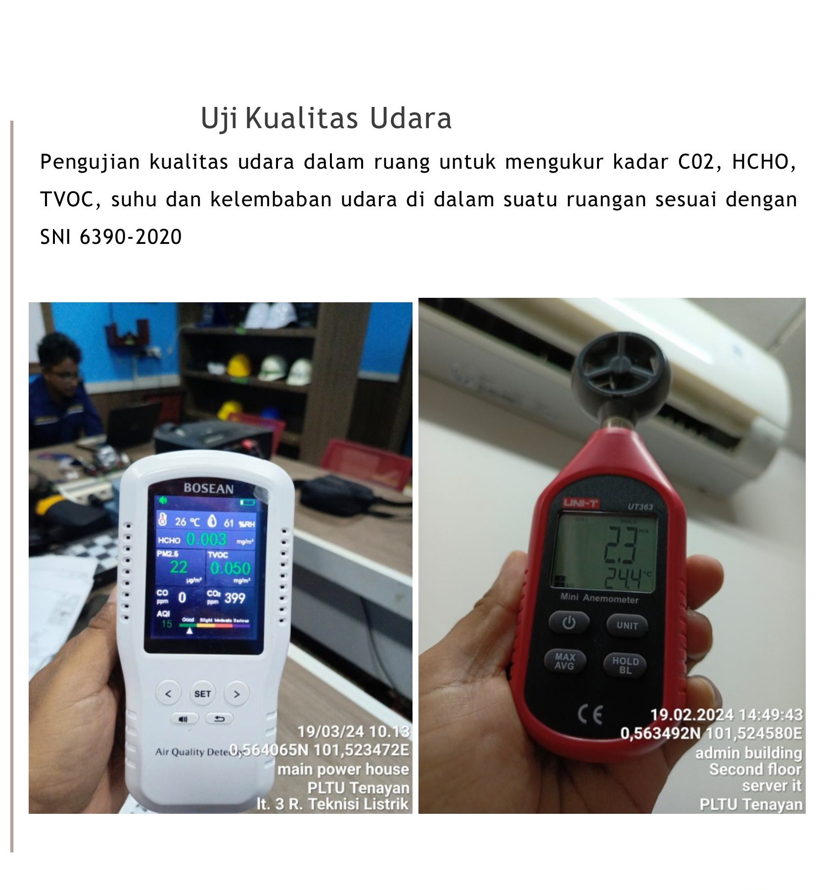 Uji Kualitas Udara